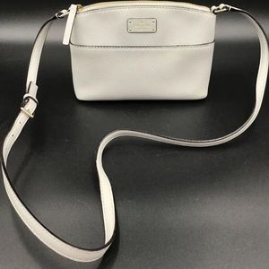 Kate Spade Women's Grove Street Millie WKRU4194 Taupe Leather Crossbody Bag